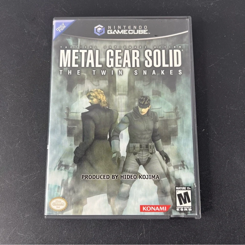 Metal Gear Solid: The Twin Snakes Video Game Nintendo Gamecube Tested & Complete